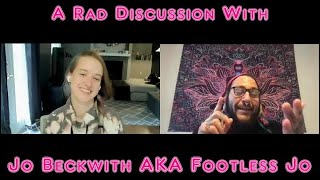 Amputee talk With Jo Beckwith AKA Footless Jo [upl. by Allesor]