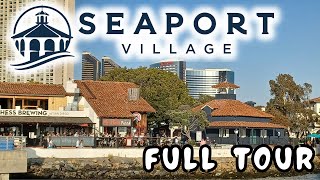 SEAPORT VILLAGE in SAN DIEGO – Full Tour amp Complete Guide of Shops and Restaurants for 2024 [upl. by Votaw548]