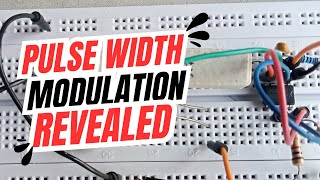 HOW TO BUILD PULSE WIDTH MODULATION CIRCUIT  DC MOTOR CONTROLLER WITH PWM [upl. by Snah978]