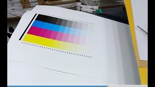 How to preform Auto color calibration in Konica Minolta C 6100 1100 1085 6085 with RU unit konica [upl. by Annehsat]