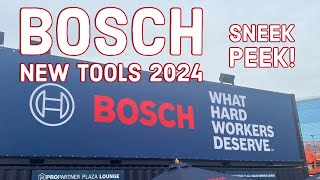 New Bosch Tools 2024 Sneek Peek [upl. by Engamrahc]