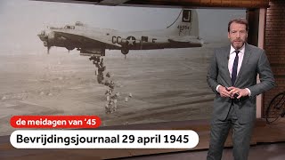 Voedseldroppingen boven WestNederland  Bevrijdingsjournaal  29 april 1945 [upl. by Mihcaoj]