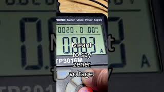 How To Steady Trimpot Vout With Zener Diode electronics electronics101 howto [upl. by Tippets]