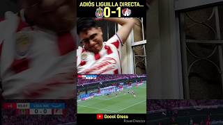 Reacción a Chivas 0 vs San Luis 1 futbol shorts short [upl. by Akzseinga385]