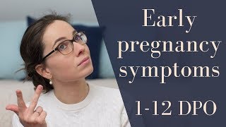 17 early pregnancy symptoms before missed period [upl. by Aleit801]