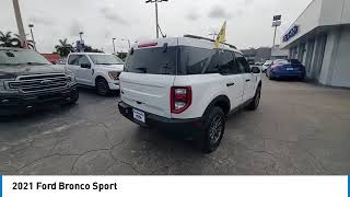 2021 Ford Bronco Sport near me Hialeah Miami North Miami Miami Gardens Fort Lauderdale FL B2449 [upl. by Einaej]