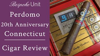 Perdomo 20th Anniversary Connecticut Cigar Review [upl. by Jolda]