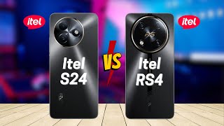 Itel S24 vs Itel RS4 [upl. by Auqinot]