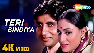 Teri Bindiya Re 4K Video  Abhimaan 1973  Amitabh Bachchan  Jaya Bhaduri  Mohd Rafi Lata M [upl. by Richey990]