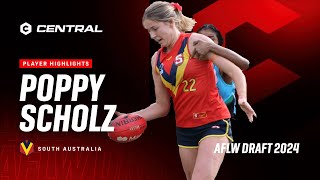 2024 AFLW Draft  Poppy Scholz Player Highlights [upl. by Ajay]