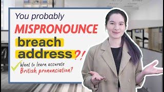 Mastering English Pronunciation Commonly Mispronounced Words  Native British Accent  Business [upl. by Ximenes]