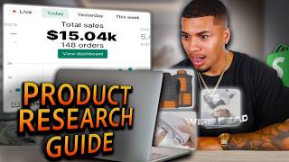 COMPLETE Dropshipping Product Research Guide 2025 [upl. by Eikin]