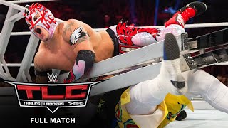 FULL MATCH  WWE Tag Team Title Triple Threat Ladder Match WWE TLC 2015 [upl. by Nnasor]