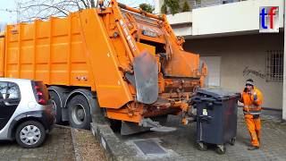 MERCEDESBENZ AROCS Garbage Truck  Müllwagen Winnenden Germany 2018 [upl. by Orian203]