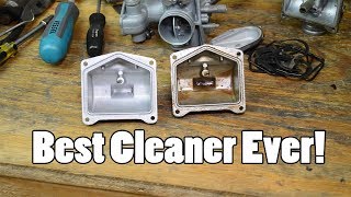 The BEST method for cleaning carburetors  soda blast and ultrasonic [upl. by Ellison351]