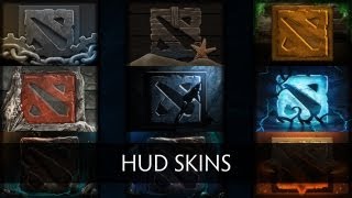 Dota 2 Hud Skins Preview [upl. by Kaiser27]