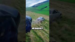 This YouTuber Swung 3 Cars off a Mountain ⛰️🚗 [upl. by Anivel]