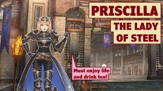 Kings Raid  Priscilla the Lady of Steel Review [upl. by Silbahc]