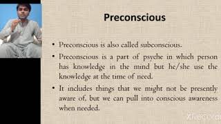 Conscious Preconscious and Unconscious  Psychoanalysis  Sigmund Freud  English [upl. by Yelekreb]