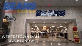 STORE TOUR CLOSING In 2024 Sears Weberstown Mall  Stockton CA [upl. by Eelrihs947]