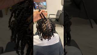 Los style with Diamond parting locstyles locs [upl. by Madge]