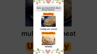 Healthy food vs unhealthy healtyfood unhealthyfood deshikhana villagelife shortfeed shorts [upl. by Tove224]