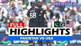 PAKISTAN🇵🇰 VS 🇺🇸USA ICC T20 Worldcup 2024 Highlights  PAK Vs USA Highlights [upl. by Neirrad]