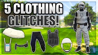 GTA 5 ONLINE TOP 5 CLOTHING GLITCHES AFTER PATCH 168 Digital Duffel Bag Invisible Arms amp More [upl. by Frye]