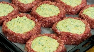 Tortitas de Carne Molida Por qué no sabía esta receta hasta ahora GustosoTV [upl. by Myrtice236]