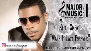 quotMake It Last Foreverquot Keith Sweat MarchingPep Band Sheet Music Arrangement [upl. by Pasadis]