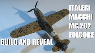 172 Italeri Macchi MC202 Folgore  build and reveal [upl. by Sabina]