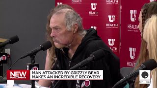 University of Utah surgeons reattach mans jaw following grizzly bear attack [upl. by Augusto]