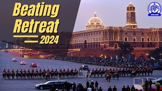 Beating Retreat Ceremony  2024 [upl. by Annayk]