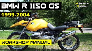 BMW R 1150 GS 19992004 Workshop Manual  How to DOWNLOAD the PDF in ENGLISH  Repair Service [upl. by Soph]