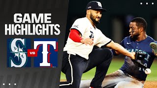 Mariners vs Rangers Game Highlights 92024  MLB Highlights [upl. by Nanyk]