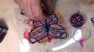 Acetate Butterfly Tutorial  jennings644 [upl. by Dnalon]