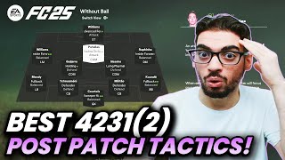 POST PATCH BEST META 42312 FORMATION AND CUSTOM TACTICS  FC 25 ULTIMATE TEAM [upl. by Farro]