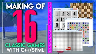 Making 16 Classic Games In CSFML [upl. by Kellby116]