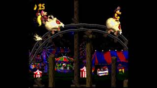 Lets Play DKC2 Diddy Kongs Quest SNES 12  Race to the Finish [upl. by Nahtanhoj927]