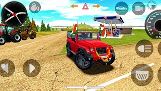 Ye Kiya ho geya 😡Thar gameplay  Indian car simulator 3d car game Thar 4×4 [upl. by Ib]