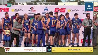 PFNL Elphinstone Mechanical Services Reserves Grand Final  Rockingham Rams v South Mandurah Falcons [upl. by Yspyg]