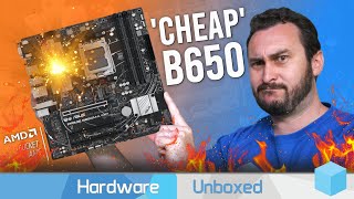 Cheapest AMD B650 Boards Tested VRM Thermals 100c Temps [upl. by Aural247]