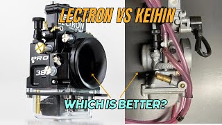 Lectron Billetron Pro vs Keihin OEM Carburetor  Ride Review  YZ250X [upl. by Aim17]