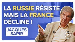 LÉCONOMIE RUSSE NE SEST PAS EFFONDRÉEMAIS LA NÔTRE VA MAL   Jacques Sapir [upl. by Atenaz]