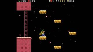 Super Mario World The Princess Rescue 2  Luigis Journey  The Last Frontier Key Way [upl. by Nollad]