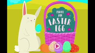 Abcya Make An Easter Egg  Holiday Game  Easter Game [upl. by Sibell]