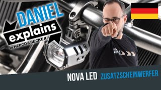 Daniel Explains Nova LED Zusatzscheinwerfer [upl. by Abernon]