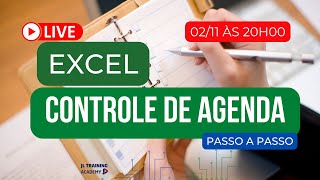 Controle de Agenda no Excel  Passo a passo [upl. by Hance]