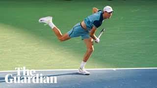 Highlights Jannik Sinners stunning victory over Frances Tiafoe in Cincinnati final [upl. by Derraj]