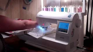 How to Embroidery on the Brother PE 700 Embroidery Machine [upl. by Moise]